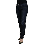Acht Blue Cotton Skinny Low Waist Women Casual Denim Jeans PAN72693- 26