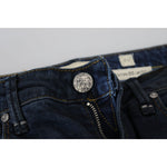 Acht Blue Cotton Skinny Low Waist Women Casual Denim Jeans PAN72693- 26