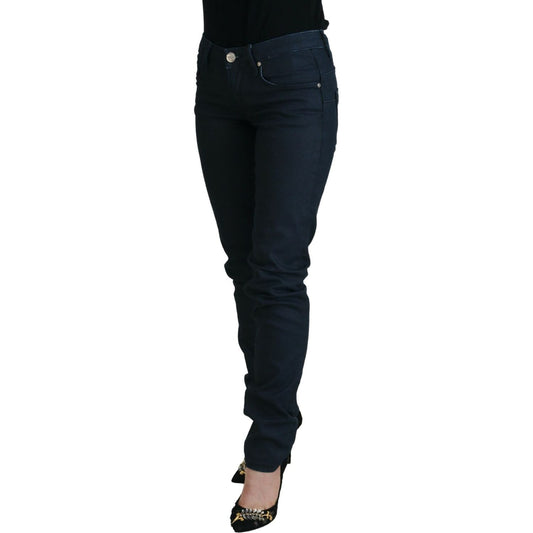 Acht Blue Cotton Skinny Low Waist Women Casual Denim Jeans PAN72696- 26