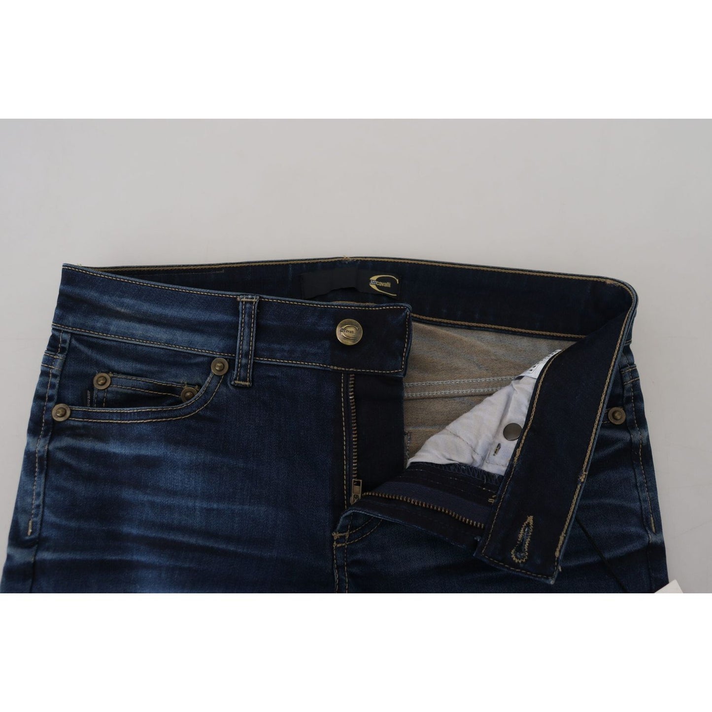 Just Cavalli Blue Cotton Women Casual Denim Jeans PAN74095- 26