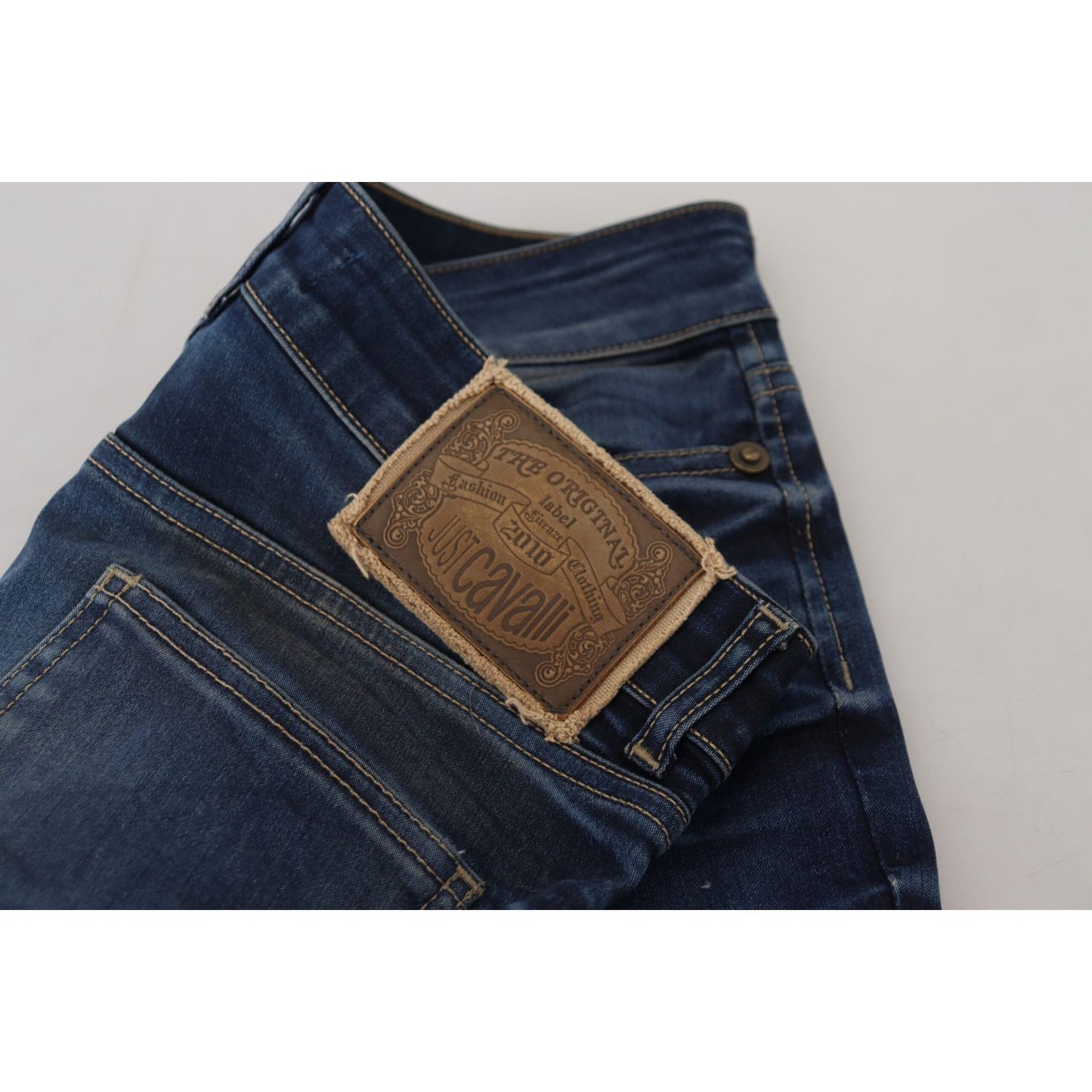 Just Cavalli Blue Cotton Women Casual Denim Jeans PAN74095- 26