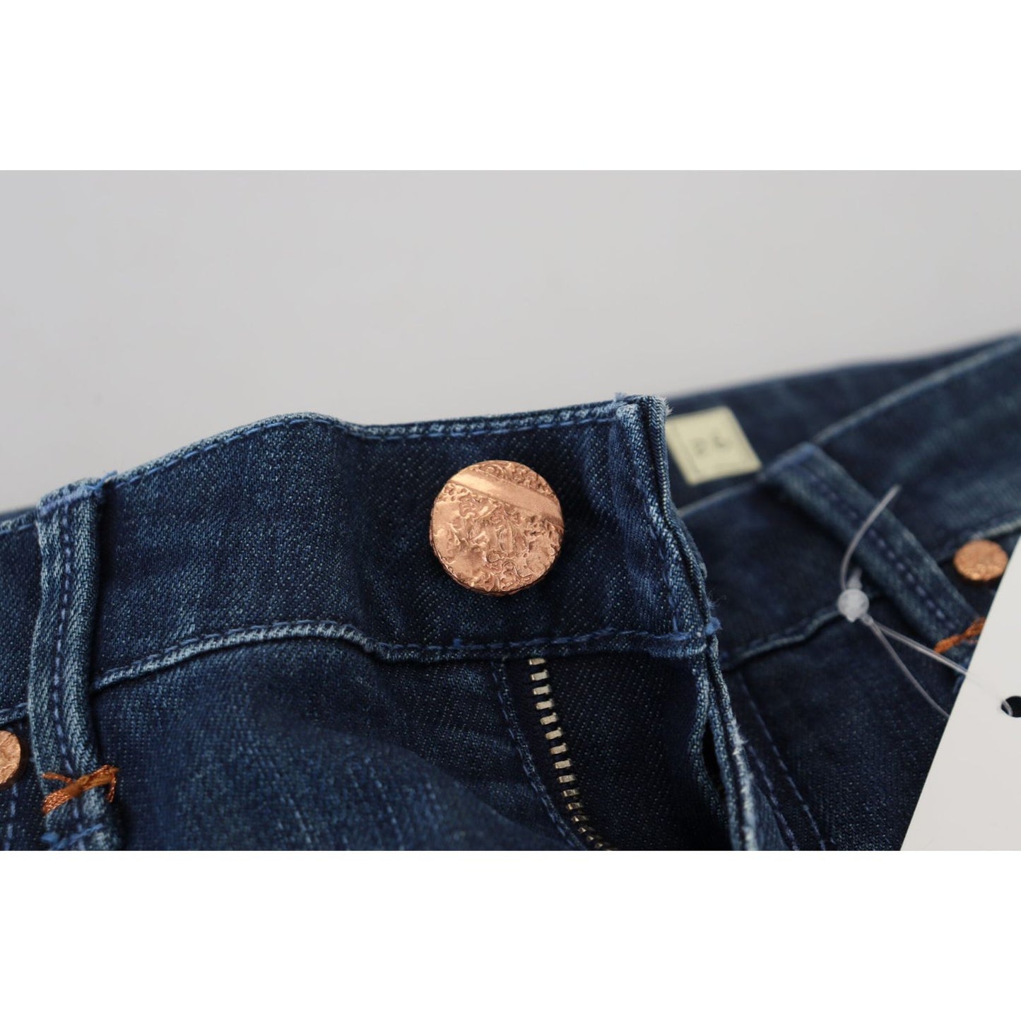 Acht Blue Cotton Slim Fit Women Casual Denim Jeans PAN74096- 26