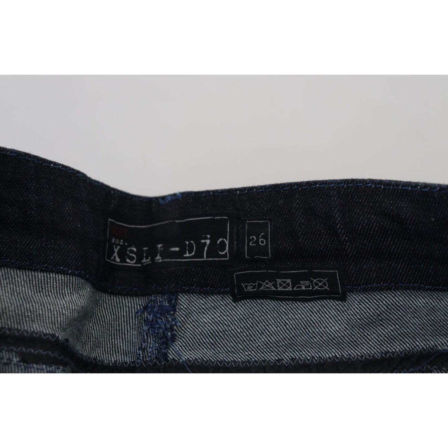 Acht Dark Blue Low Waist Slim Fit Women Denim Jeans PAN72700-26