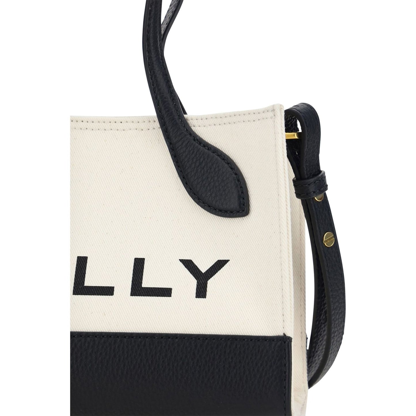 Bally White and Black Leather Mini Handbag 1728,67466920096,Bags,Bally,Black and White,Handbags - Bags,Handbags - Women - Bags,New with tags,Women,Women - Bags