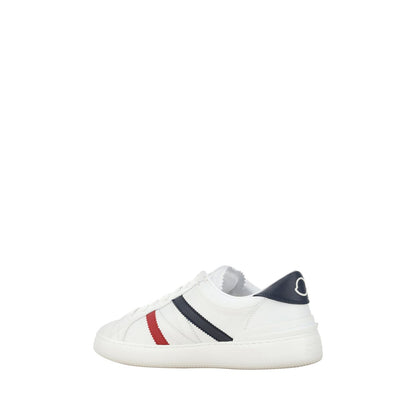 Moncler White Monaco M Low Top Sneakers