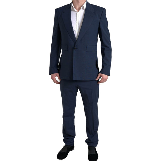 Dolce & Gabbana Blue 2 Piece Single Breasted SICILIA Suit KOS2183-52