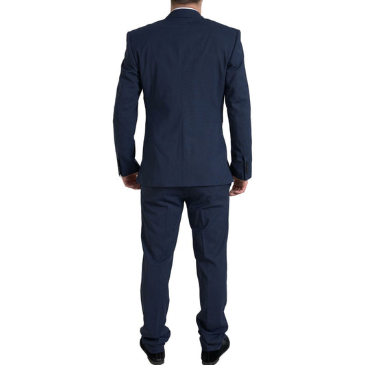 Dolce & Gabbana Blue 2 Piece Single Breasted SICILIA Suit KOS2183-52