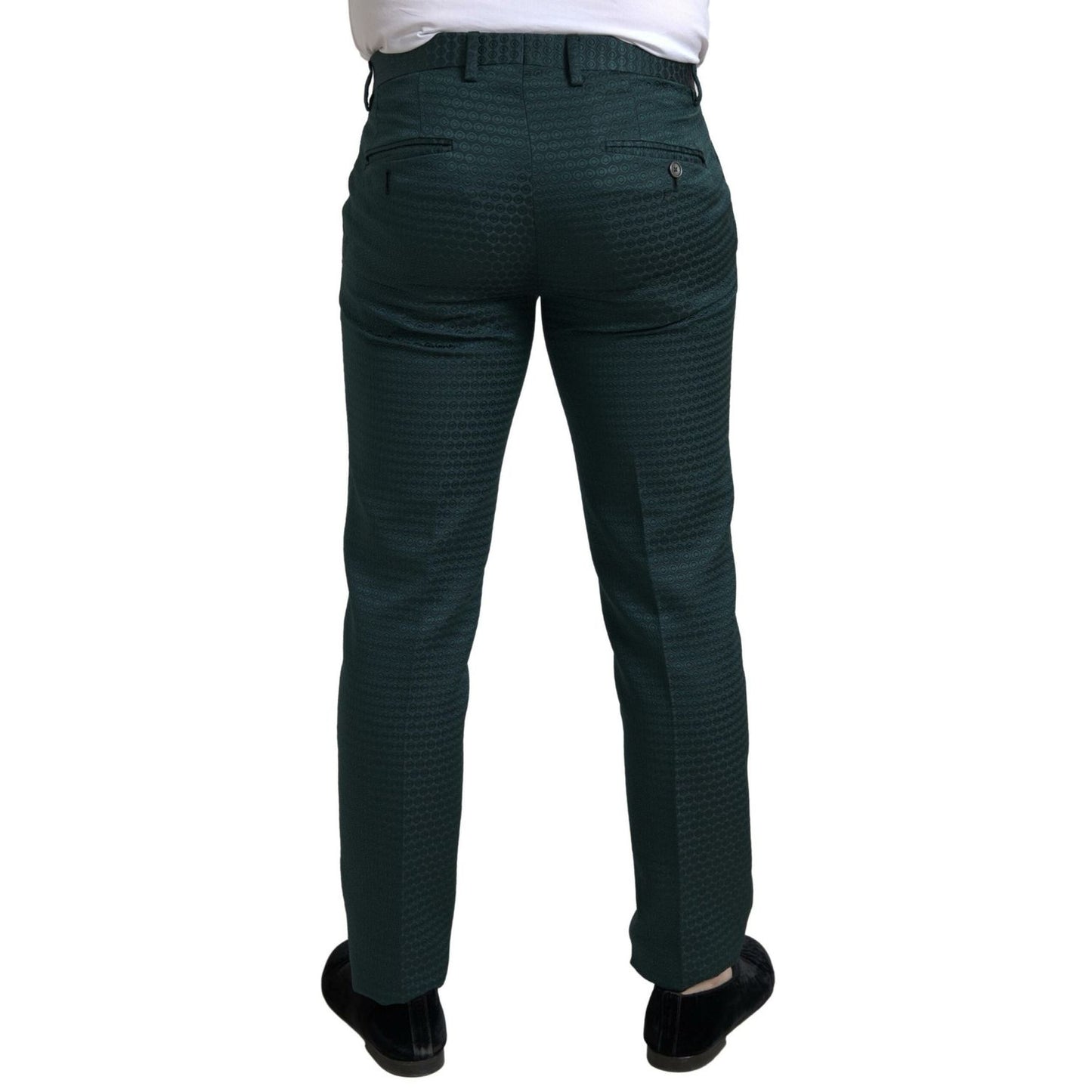 Dolce & Gabbana Green 3 Piece Single Breasted MARTINI Suit