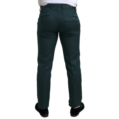Dolce & Gabbana Green 3 Piece Single Breasted MARTINI Suit