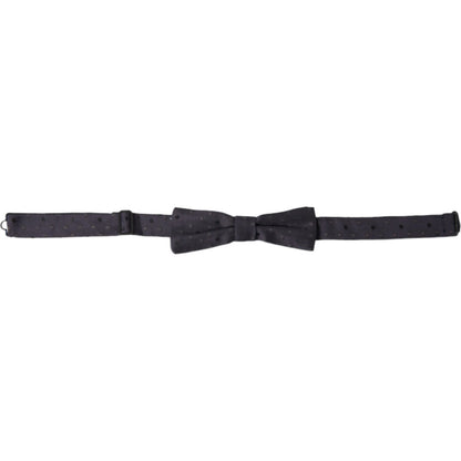 Dolce & Gabbana Blue Polka Dot Silk Adjustable Neck Men Papillon Bow Tie 1728,67345645728,Accessories,Blue,Bowties - Ties and Formal Accessories - Accessories,Dolce & Gabbana,Material: 100% Silk,Men,Men - Accessories,New with tags,Ties & Bowties - Men - A
