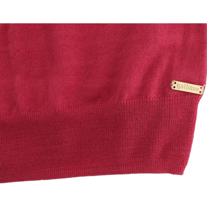 John Galliano Pink wool knit top John Galliano