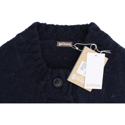 John Galliano Blue cropped cardigan John Galliano