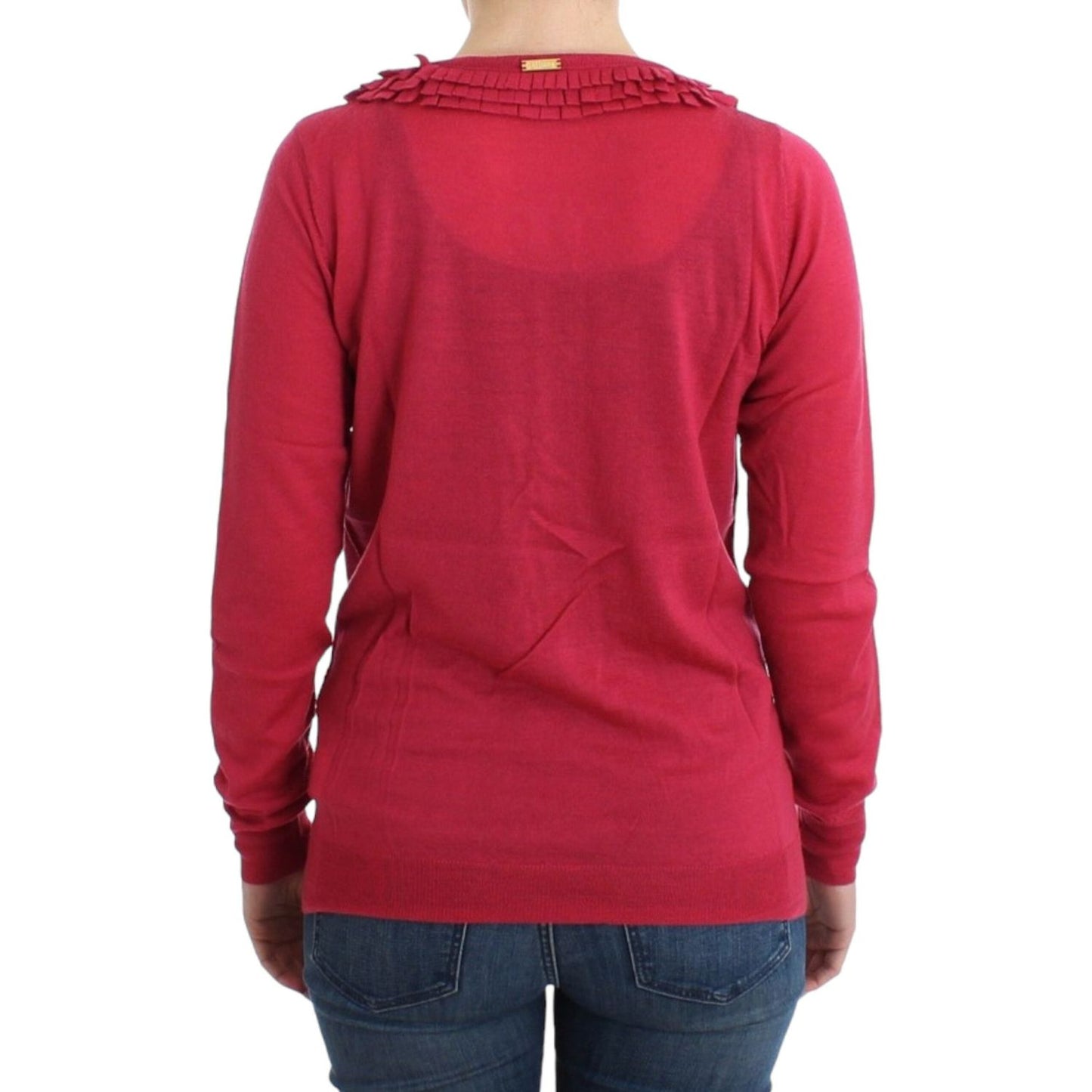 John Galliano Pink wool cardigan John Galliano