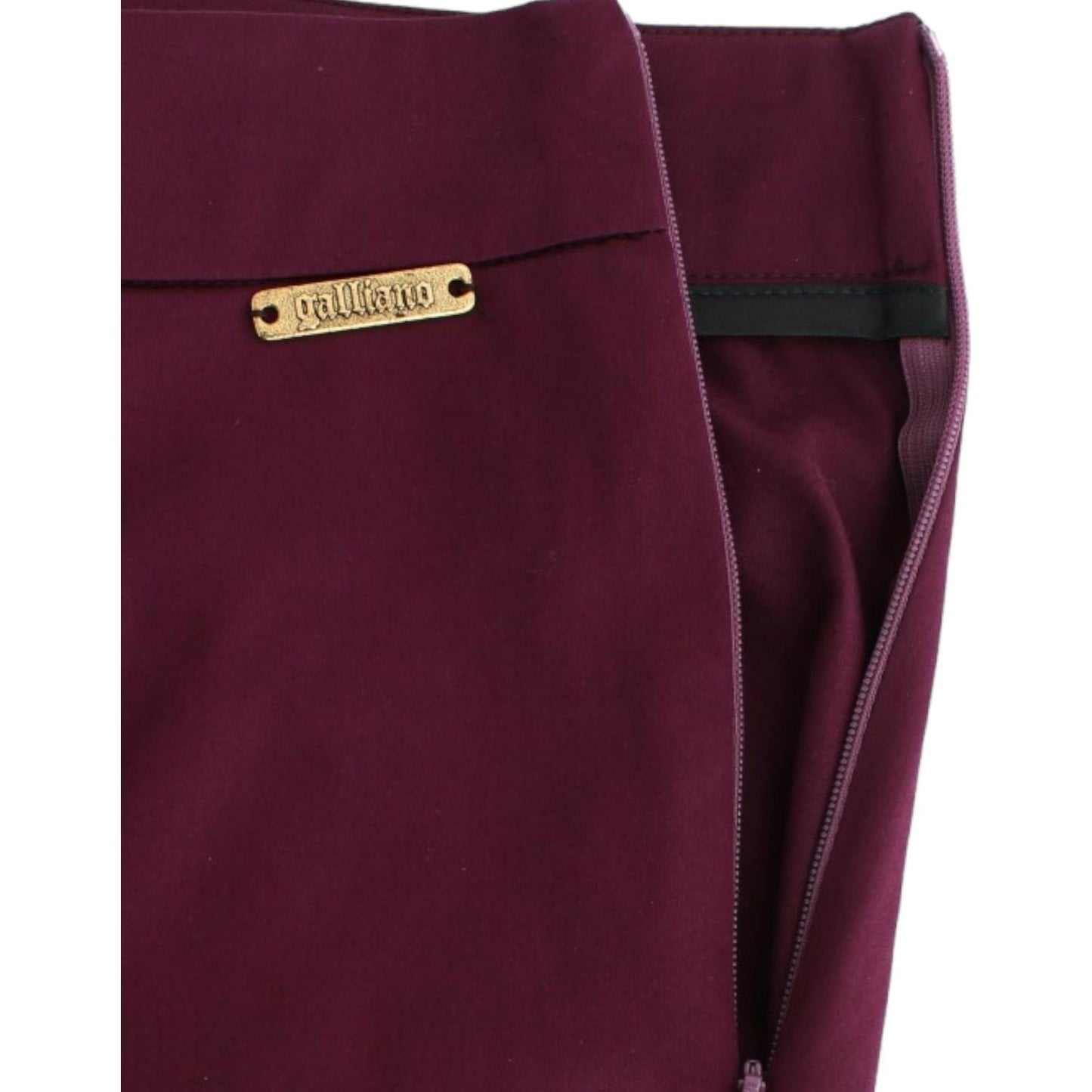 John Galliano Purple slim fit pants John Galliano