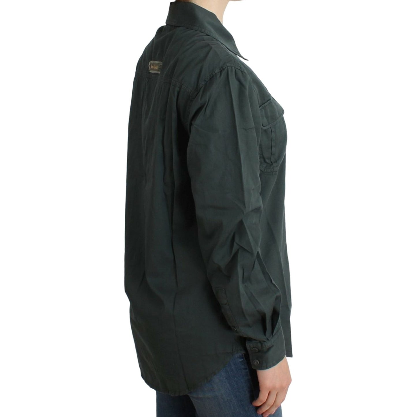 Cavalli Gray button down shirt Cavalli