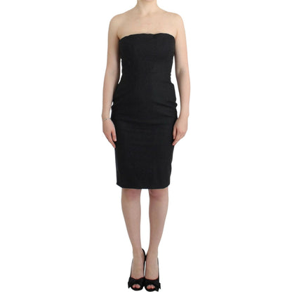 Cavalli Gray strapless dress Cavalli