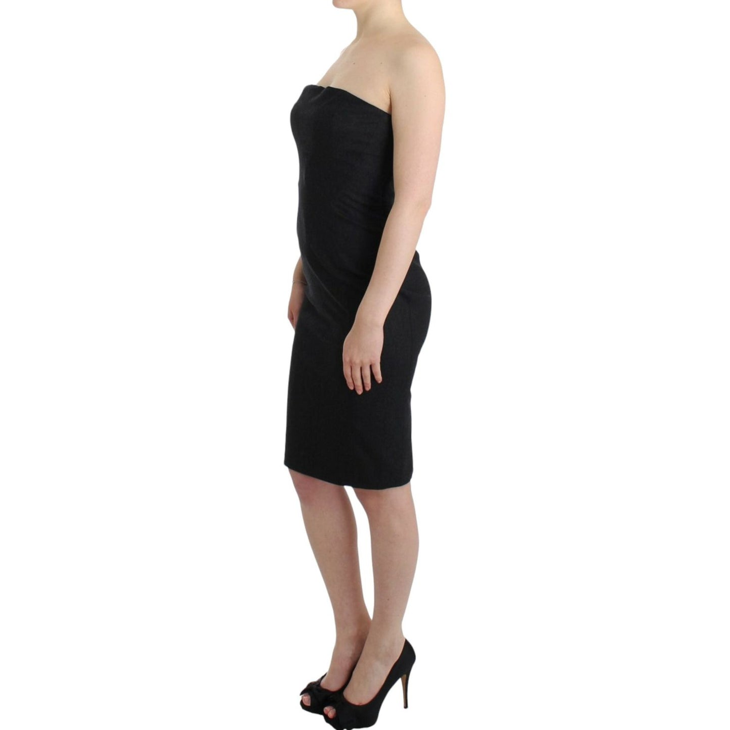 Cavalli Gray strapless dress Cavalli