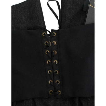 Cavalli Gray strapless dress Cavalli