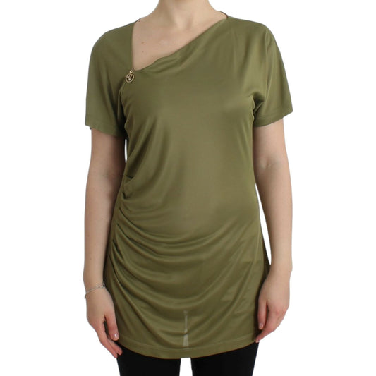 Cavalli Green blouse top Cavalli