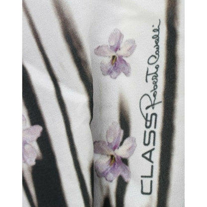 Cavalli Purple longsleeved dress 1728,67345645728,Cavalli,Clothing,Dresses - Clothing,Dresses - Women - Clothing,IT42|M,IT44|L,Longsleeve - Dresses - Clothing,Material: 100% Viscose,Midi - Dresses - Clothing,New with tags,Purple,Women,Women - Clothing