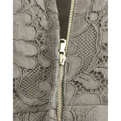 Dolce & Gabbana Black floral lace sicily runway dress Dolce & Gabbana