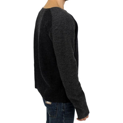 Costume National Gray wool crewneck sweater Costume National