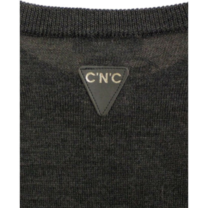 Costume National Gray crewneck pullover sweater Costume National