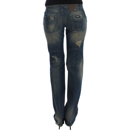 Costume National Blue straight leg jeans Costume National