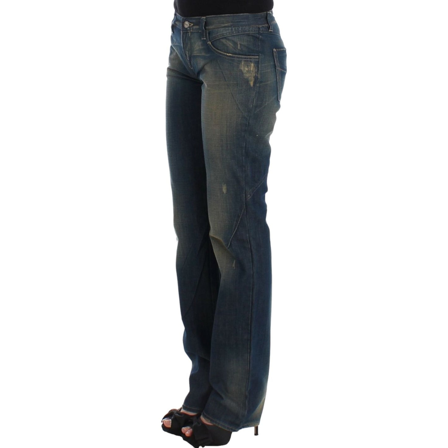 Costume National Blue straight leg jeans Costume National
