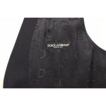 Dolce & Gabbana Blue Cotton Stretch Dress Vest Blazer VES10057-1