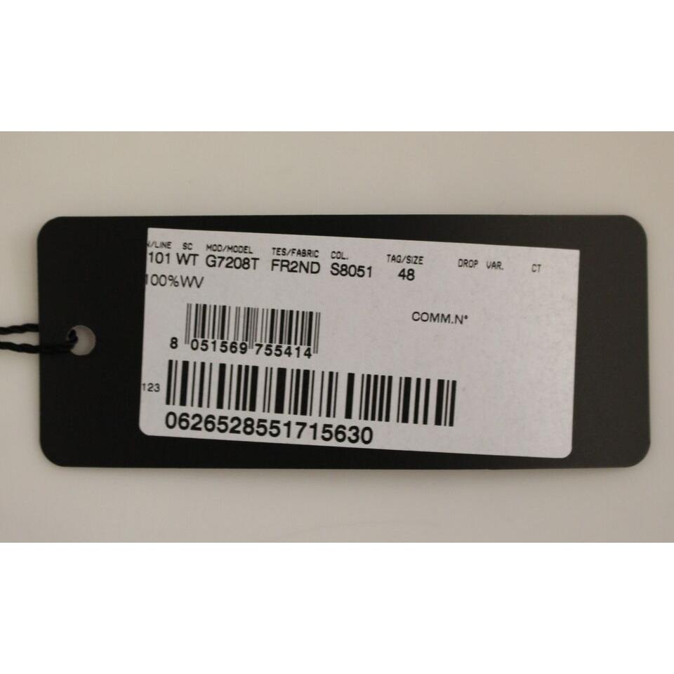 Dolce & Gabbana Black Striped Wool Single Breasted Vest Dolce & Gabbana