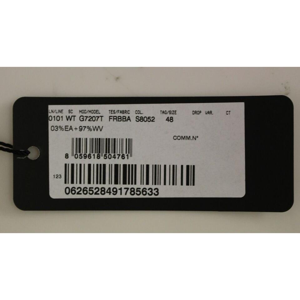 Dolce & Gabbana Gray Striped Wool Logo Vest Gilet Weste Dolce & Gabbana