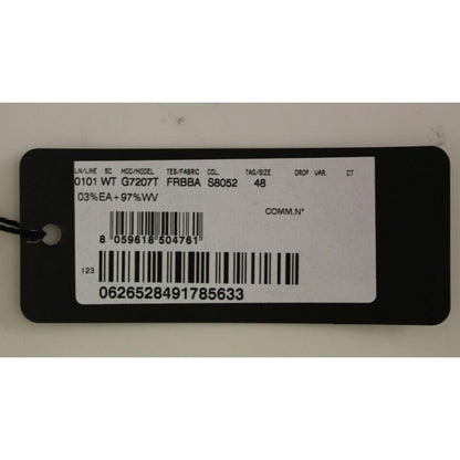 Dolce & Gabbana Gray Striped Wool Logo Vest Gilet Weste Dolce & Gabbana