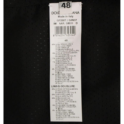 Dolce & Gabbana Gray Wool Blend Vest Gilet Weste Dolce & Gabbana