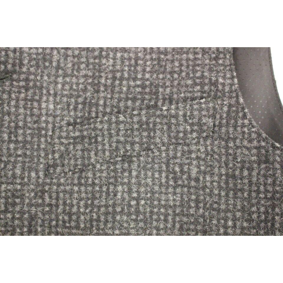 Dolce & Gabbana Gray Wool Blend Vest Gilet Weste Dolce & Gabbana