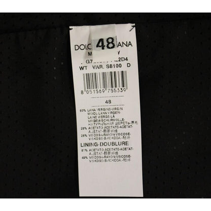 Dolce & Gabbana Gray Wool Blend Vest Gilet Weste Dolce & Gabbana