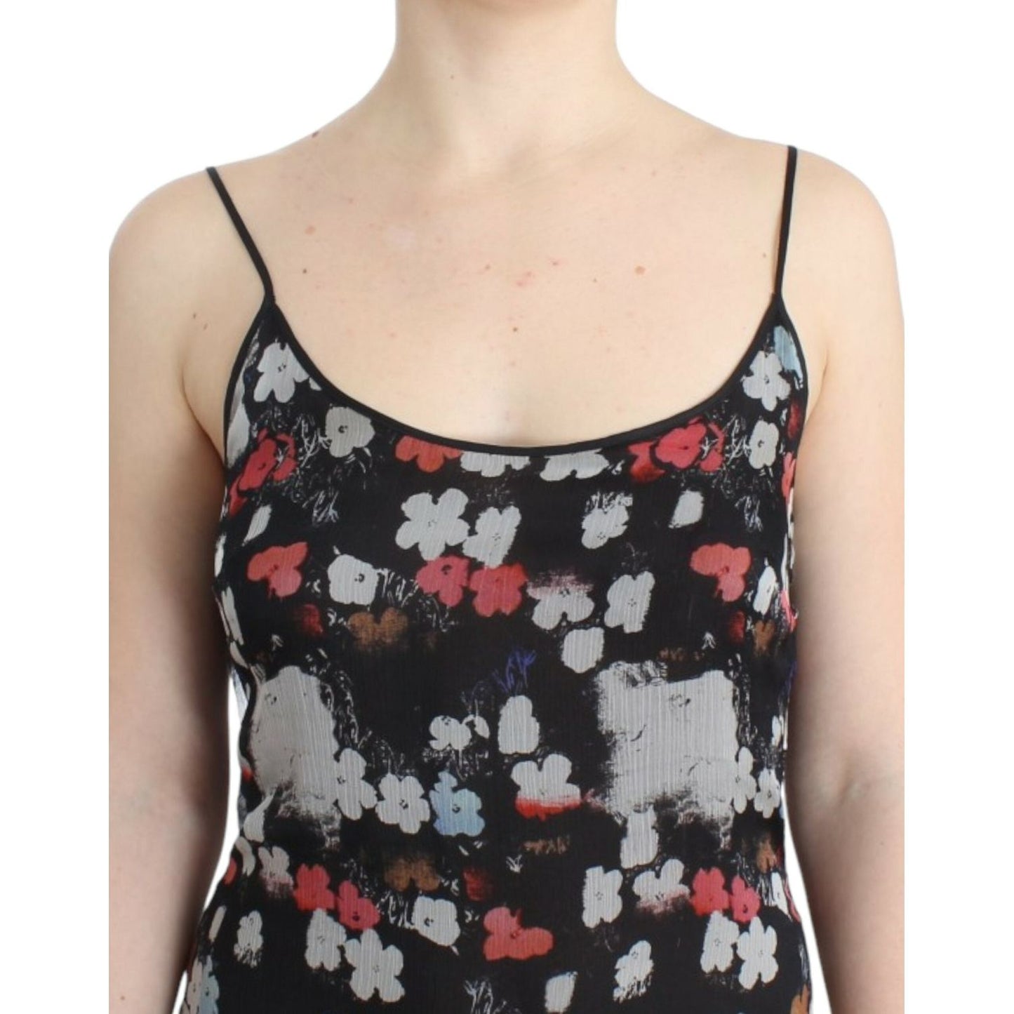 Costume National Floral silk mini dress Costume National