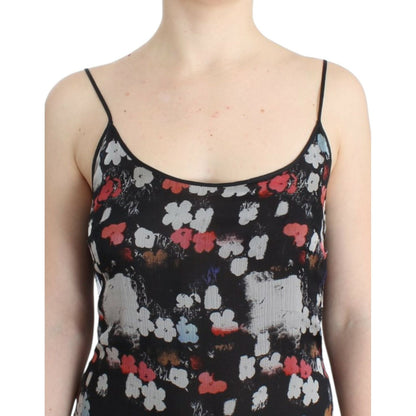 Costume National Floral silk mini dress Costume National