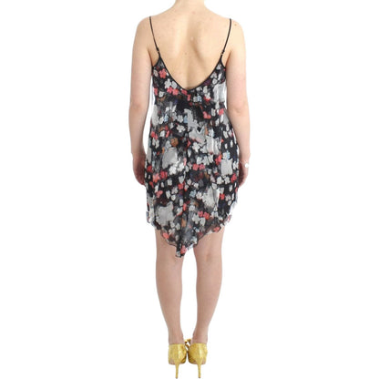 Costume National Floral silk mini dress Costume National