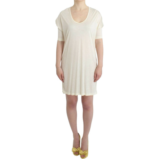 Costume National White modal tube dress Costume National