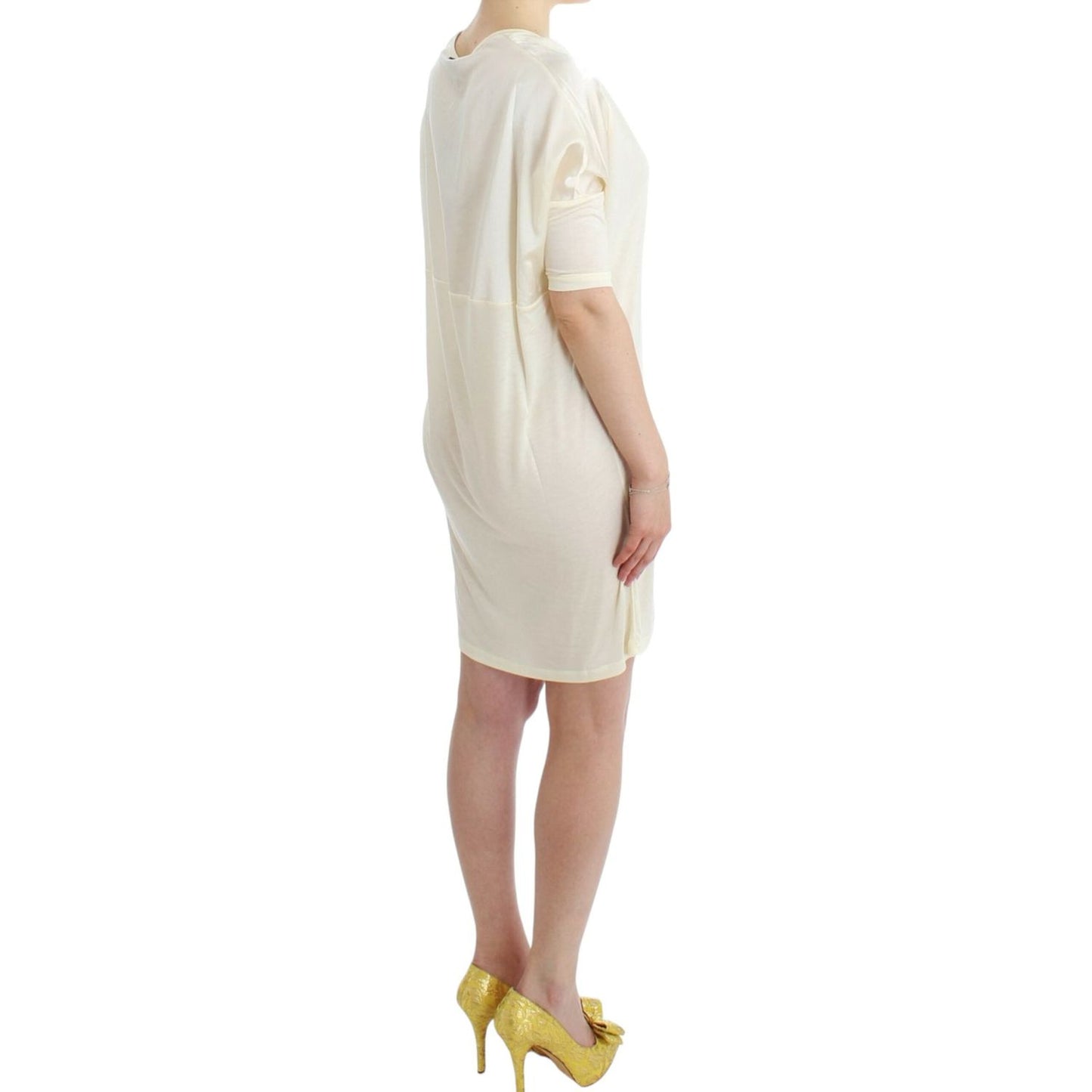 Costume National White modal tube dress Costume National