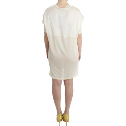 Costume National White modal tube dress Costume National