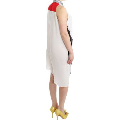 Costume National White shirt assymetric hem dress Costume National