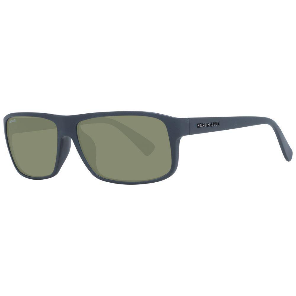 Serengeti Gray Plastic Sunglasses