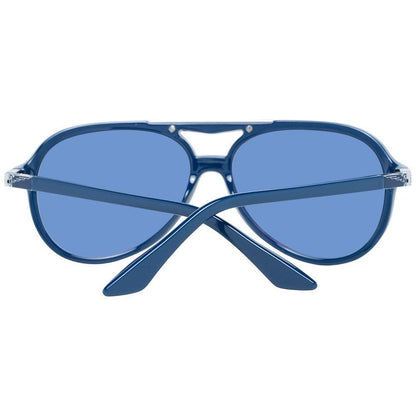 Longines Black Plastic Sunglasses