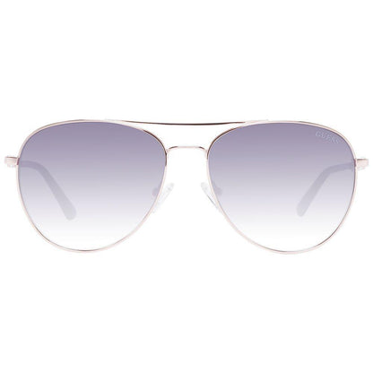 Guess Rose Gold Metal Sunglasses
