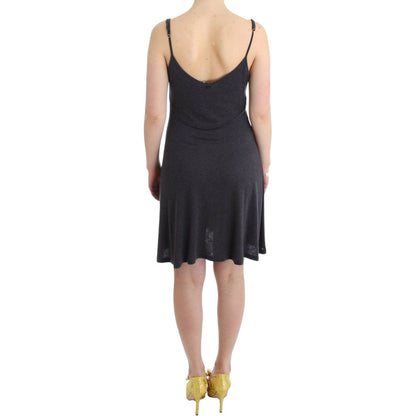 Costume National Gray knitted A-line dress Costume National