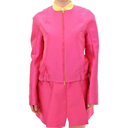 CO|TE Pink silk blend jacket CO|TE