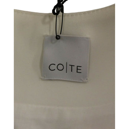 CO|TE White Robot shift dress CO|TE