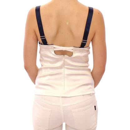 Dolce & Gabbana White sailor motive tank top 1728,67345645728,8% Elastane,Clothing,Dolce & Gabbana,IT2 | S,IT3 | M,IT4 | L,Material: 92% Polyester,New with tags,T-Shirts - Clothing,Tank Tops - T-Shirts - Clothing,Tops & T-Shirts - Women - Clothing,White,W